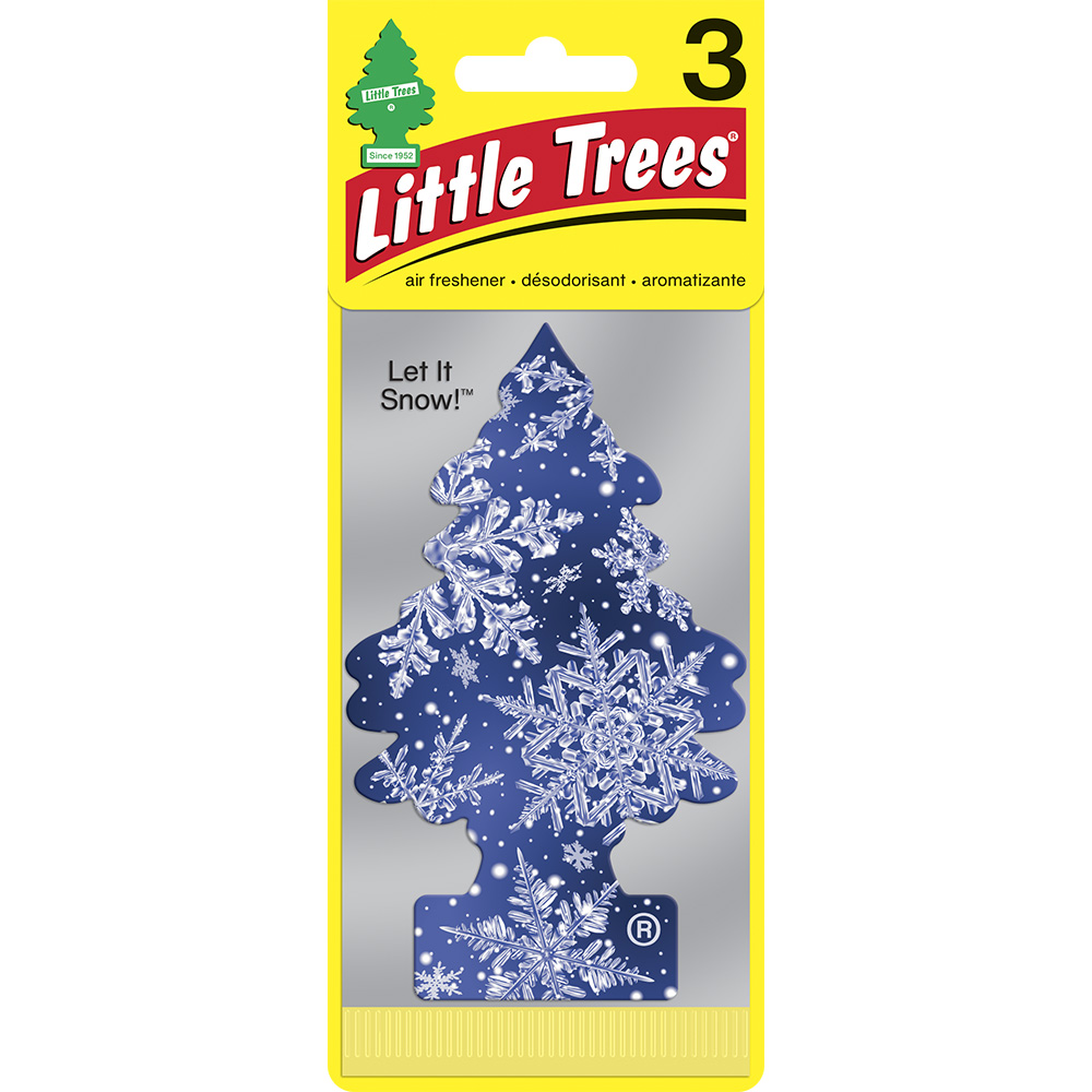 Image Little Trees (3/pqt) - Let It Snow